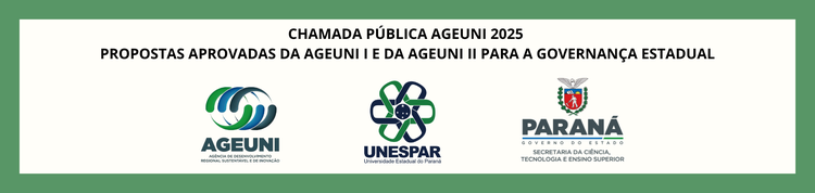 CHAMADA PÚBLICA AGEUNI 2025 - PROPOSTAS PARA A GOVERNANÇA ESTADUAL